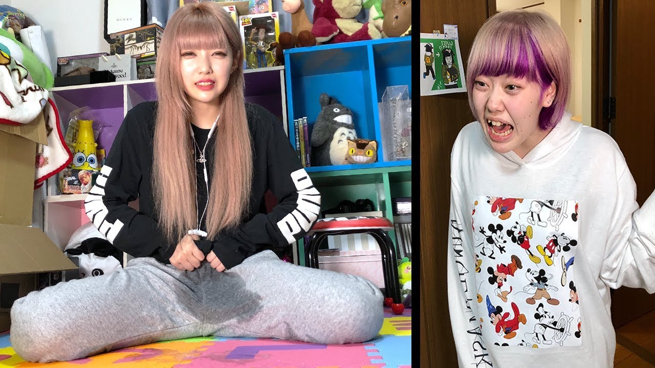 帰宅したら部屋で「お漏らし」されてるドッキリ