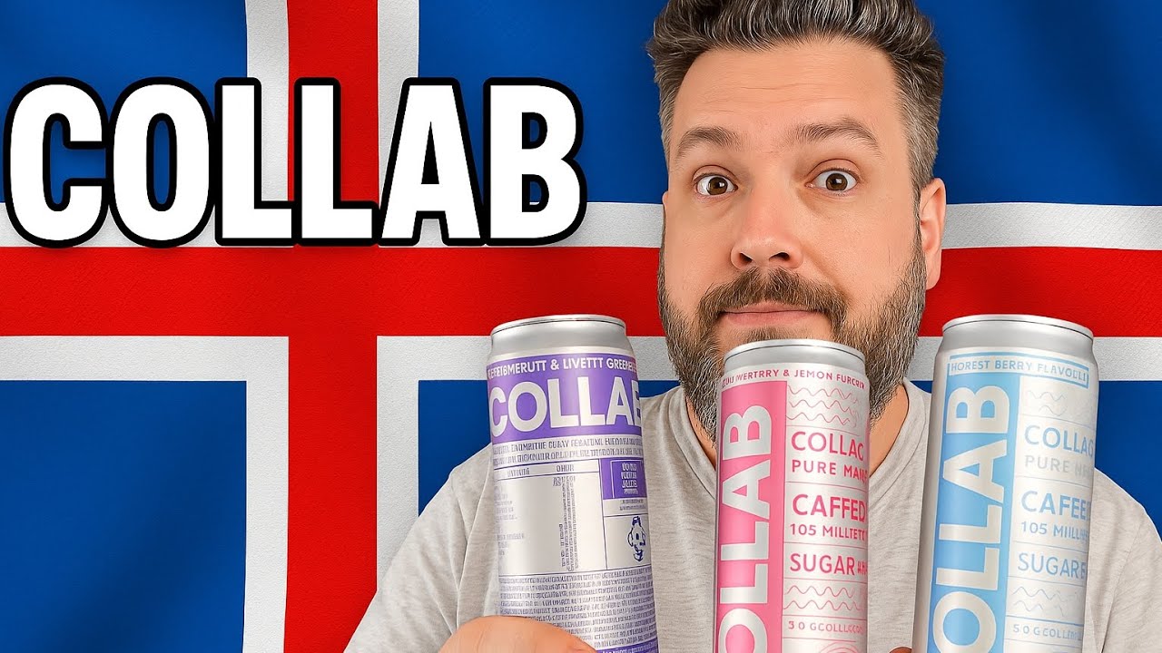 Collab Energy Drink aus Island 3 Sorten Review und Test