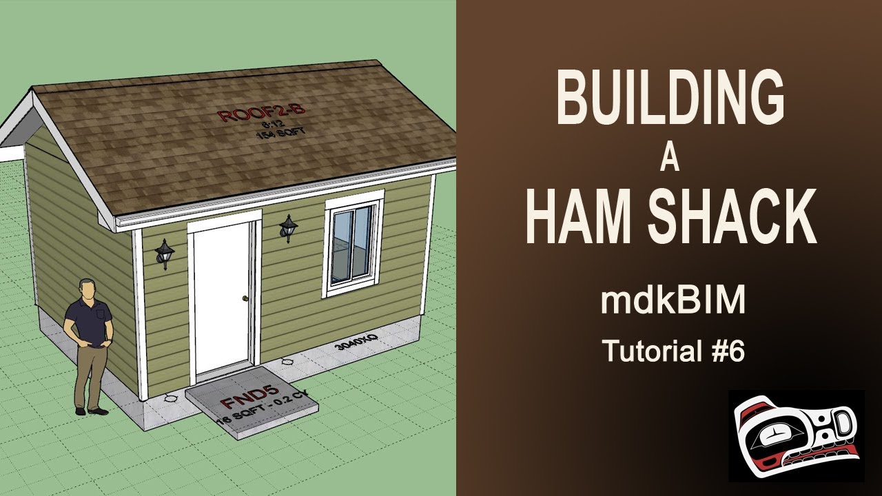 mdkBIM Tutorial 6 - Building a Ham Shack