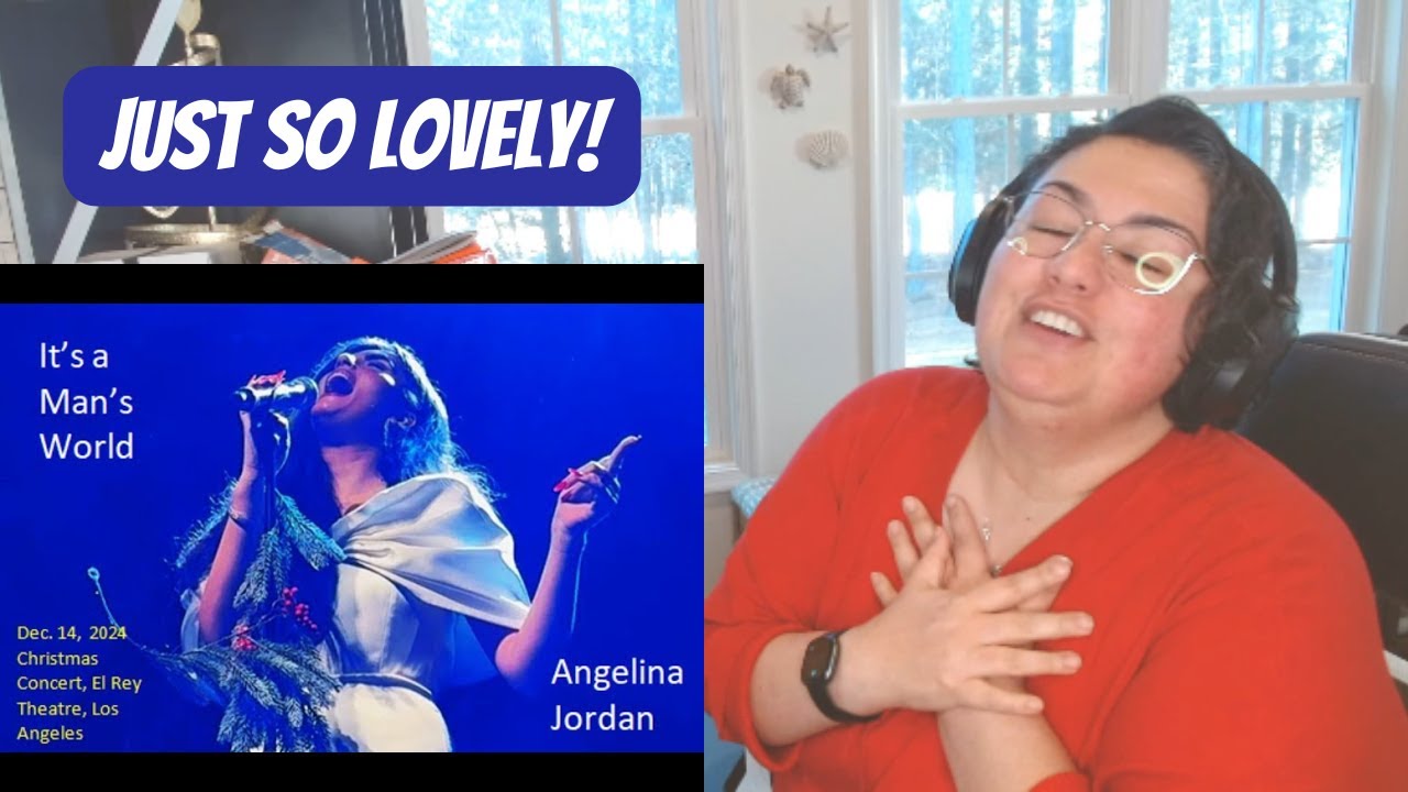SHE IS SO LOVELY! ANGELINA JORDAN | THIS IS A MAN'S WORLD