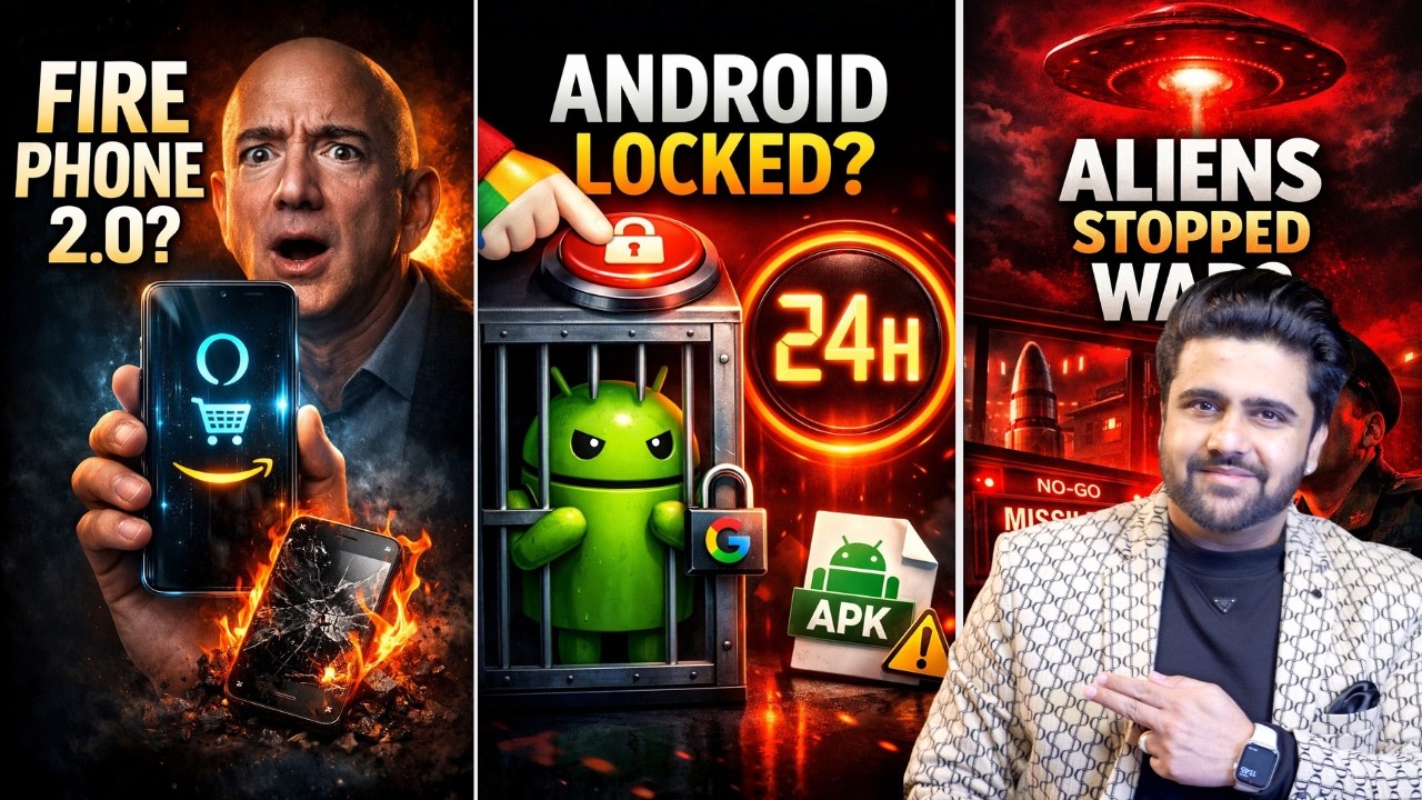 AI Just Entered Phones, Browsers, Coding, OpenAI, Google, Amazon, Huawei, 1 Inch sensor : Tech News