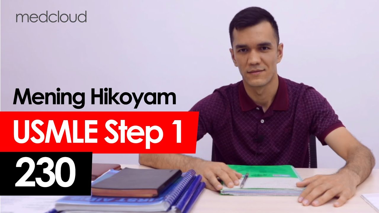 USMLE step 1 imtihonidan 230 olganim haqida hisobot