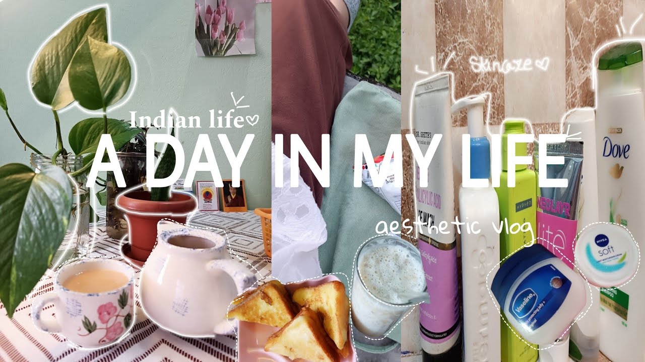 A DAY IN MY LIFE | AESTHETIC LIFE VLOG | MORNING ROUTINE | SKINCARE|