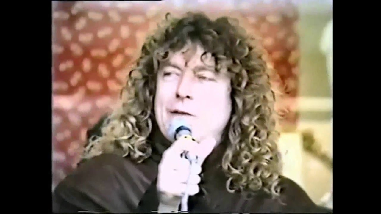 Robert Plant live in Kidderminster - UK - December 23rd, 1989.