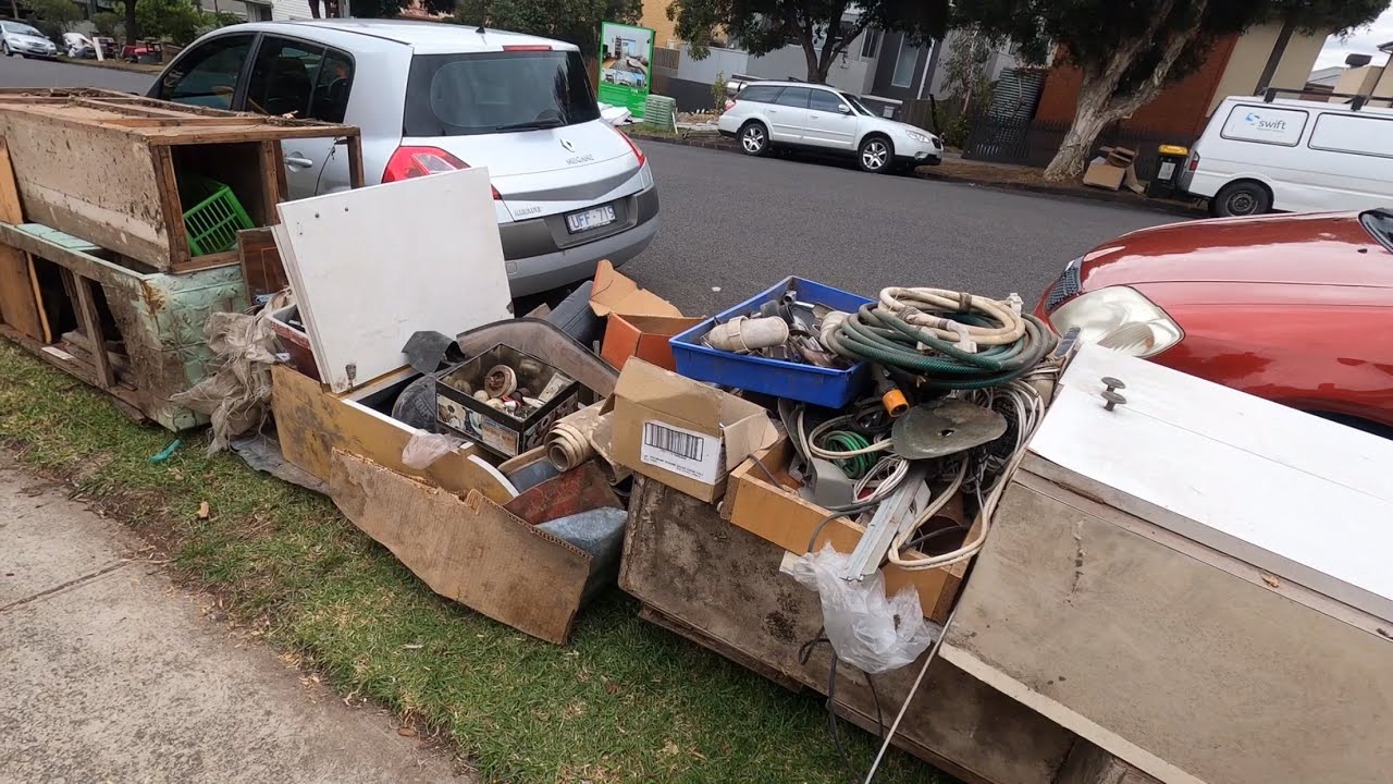 My First Hard Rubbish Finds in Melbourne Australia