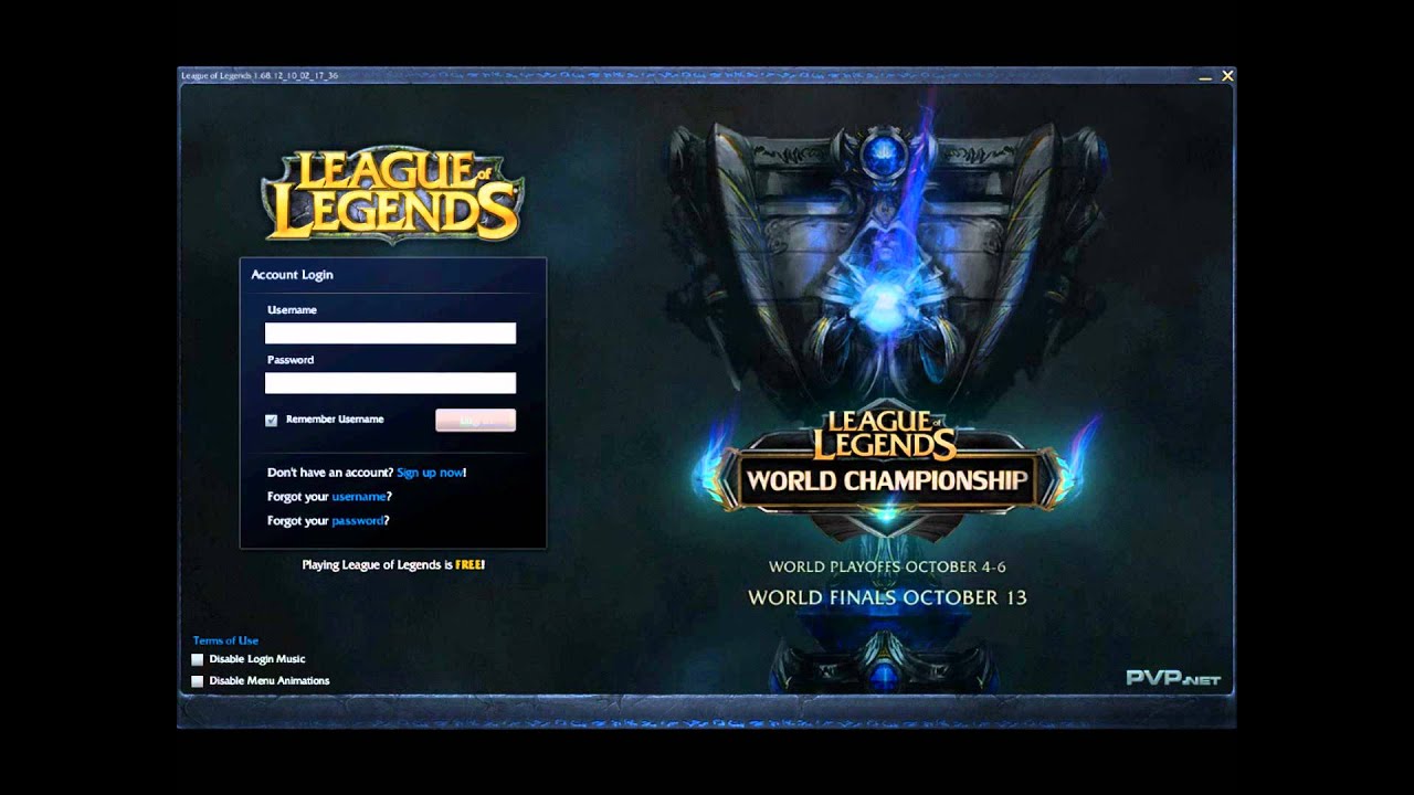 LoL - Client Login BGM (Season 2 World Championships) [Extended]