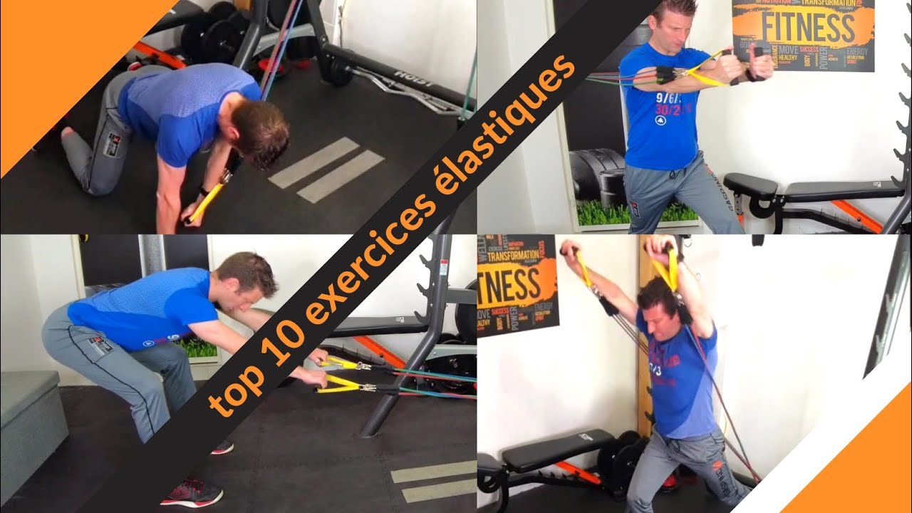 10 meilleurs exercices élastiques