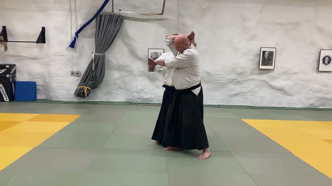 Auno Mäkinen 6. dan, Vantaan Jukara. Kuvaus Ben Kamras. Aikido Without Borders.