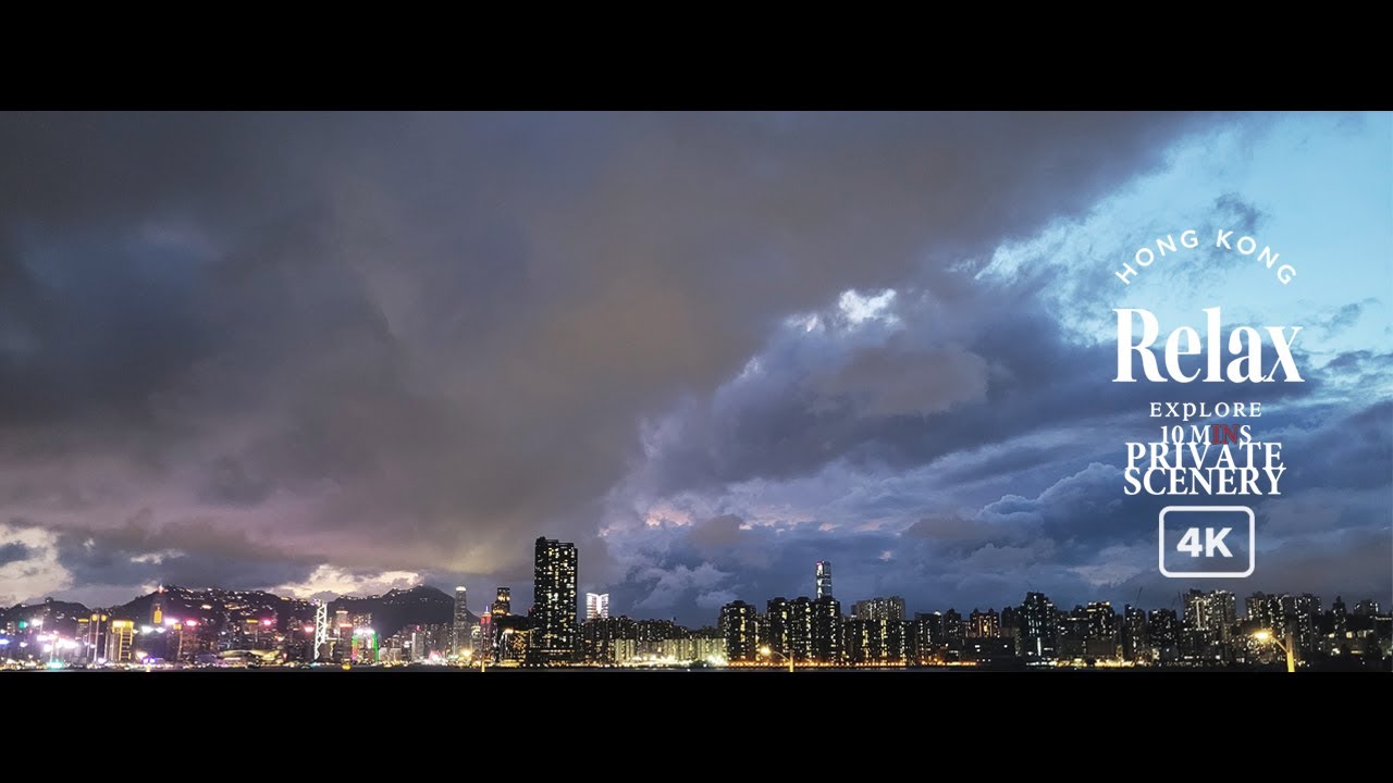 4K . City View in Hong Kong _ Kai Tak . Urban