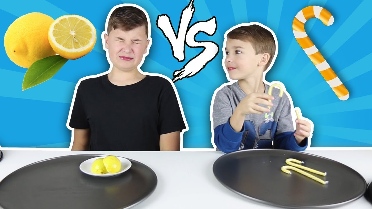 CANDY CANE VS REAL FOOD CHALLENGE!!!