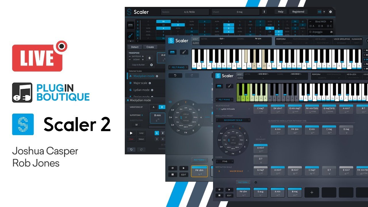 Scaler 2.4 Update Special Stream w/ Joshua Casper & Rob Jones