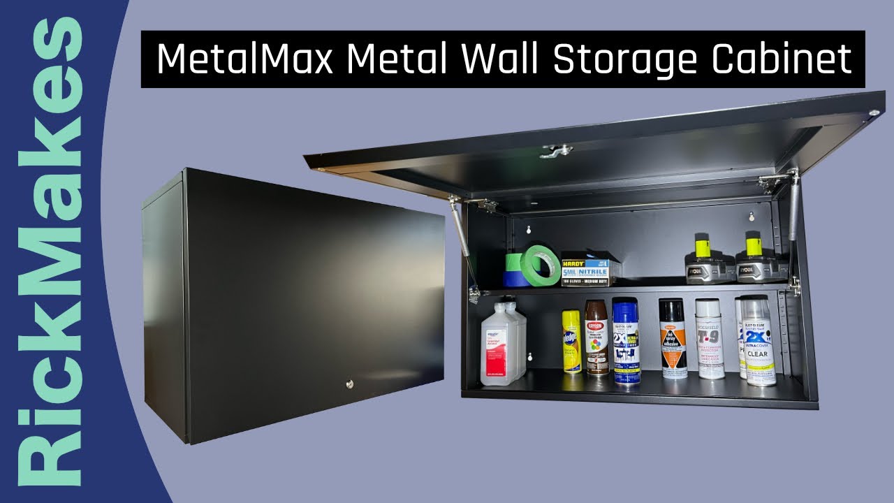 MetalMax Metal Wall Storage Cabinet