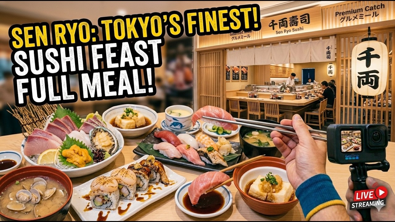 Japanese Sen Ryo Sushi Full Meal