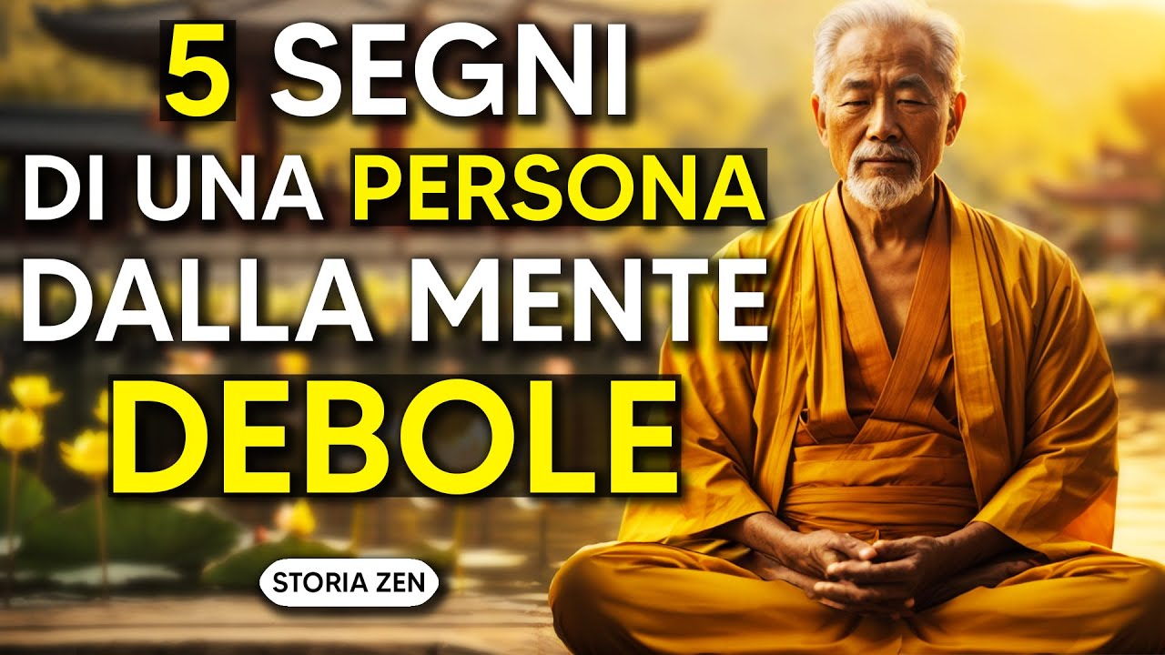 5 Segni di una Persona dalla Mente Debole - Storia Zen Motivazionale