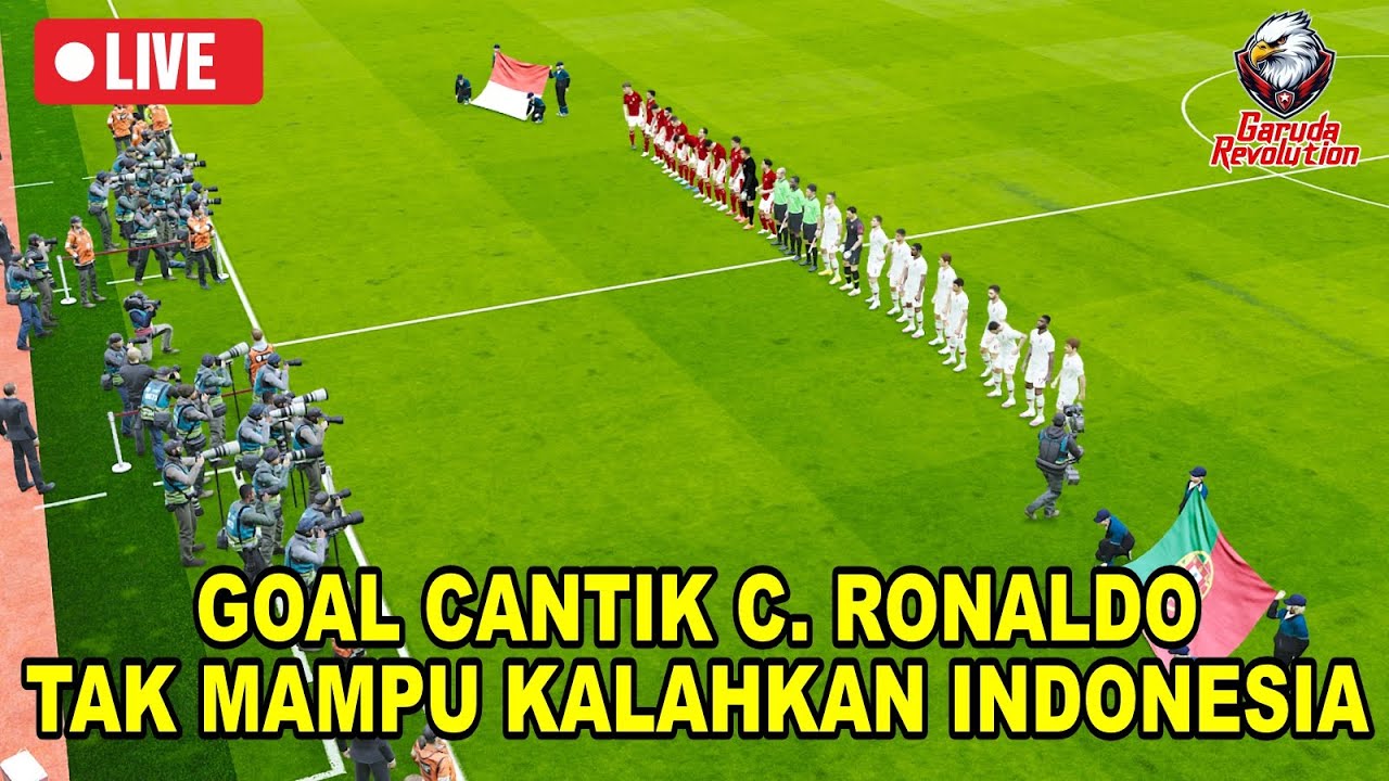 GOAL CANTIK C. RONALDO‼️ TAK MAMPU SELAMATKAN PORTUGAL DARI KEKALAHAN DI GELORA BUNG KARNO