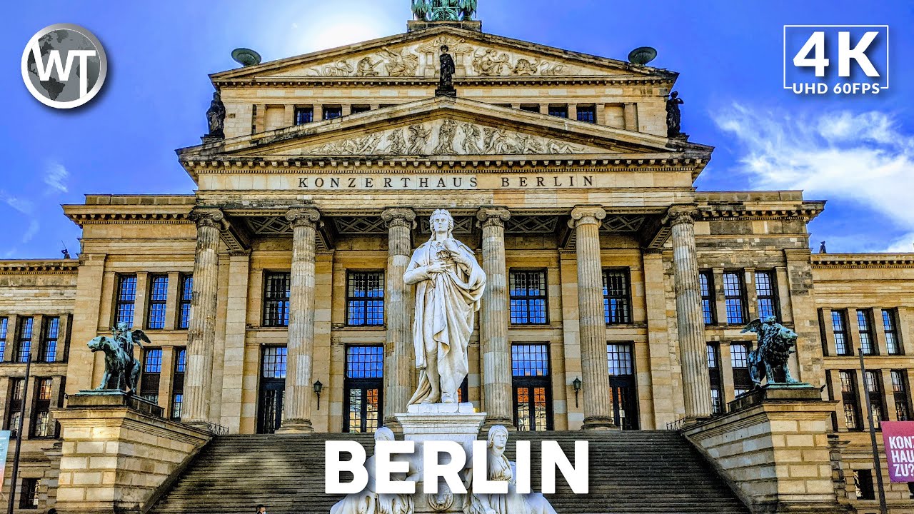 Berlin, Potsdamer Platz, Checkpoint Charlie, Gendarmenmarkt - 🇩🇪 Germany - 4K Walking Tour