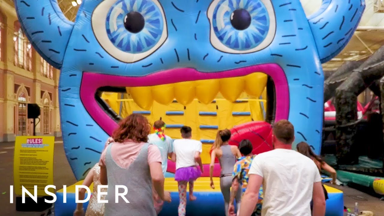 Bounce Through The World’s Biggest Inflatable Park