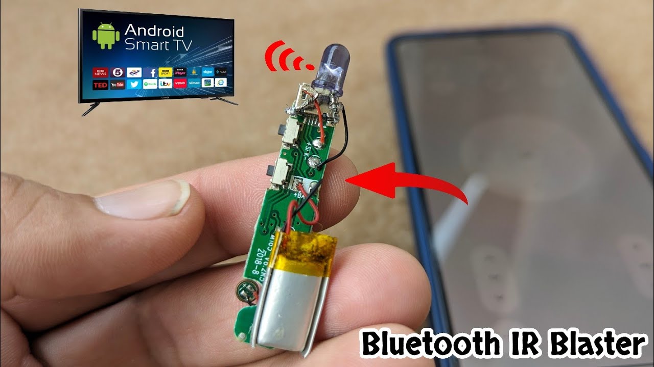 Making Bluetooth IR Blaster Remote Control - Unique Idea