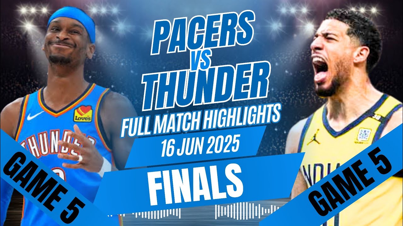 thunder vs pacers full game highlights nba final 16 jun 2025 | nba highlights today | luka doncic