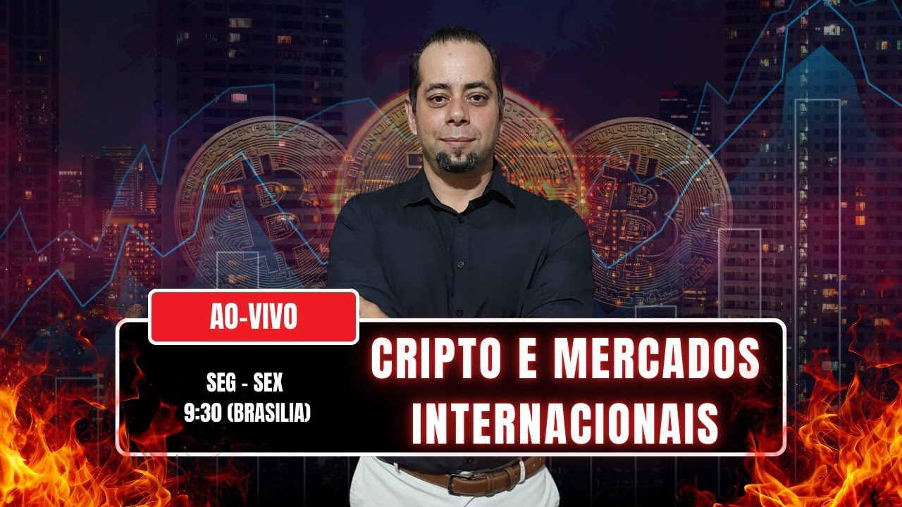 LIVE BITCOIN_O BITCOIN PODE BUSCAR  60K? TAPE READING BITCOIN E MERCADOS INTERNACIONAIS
