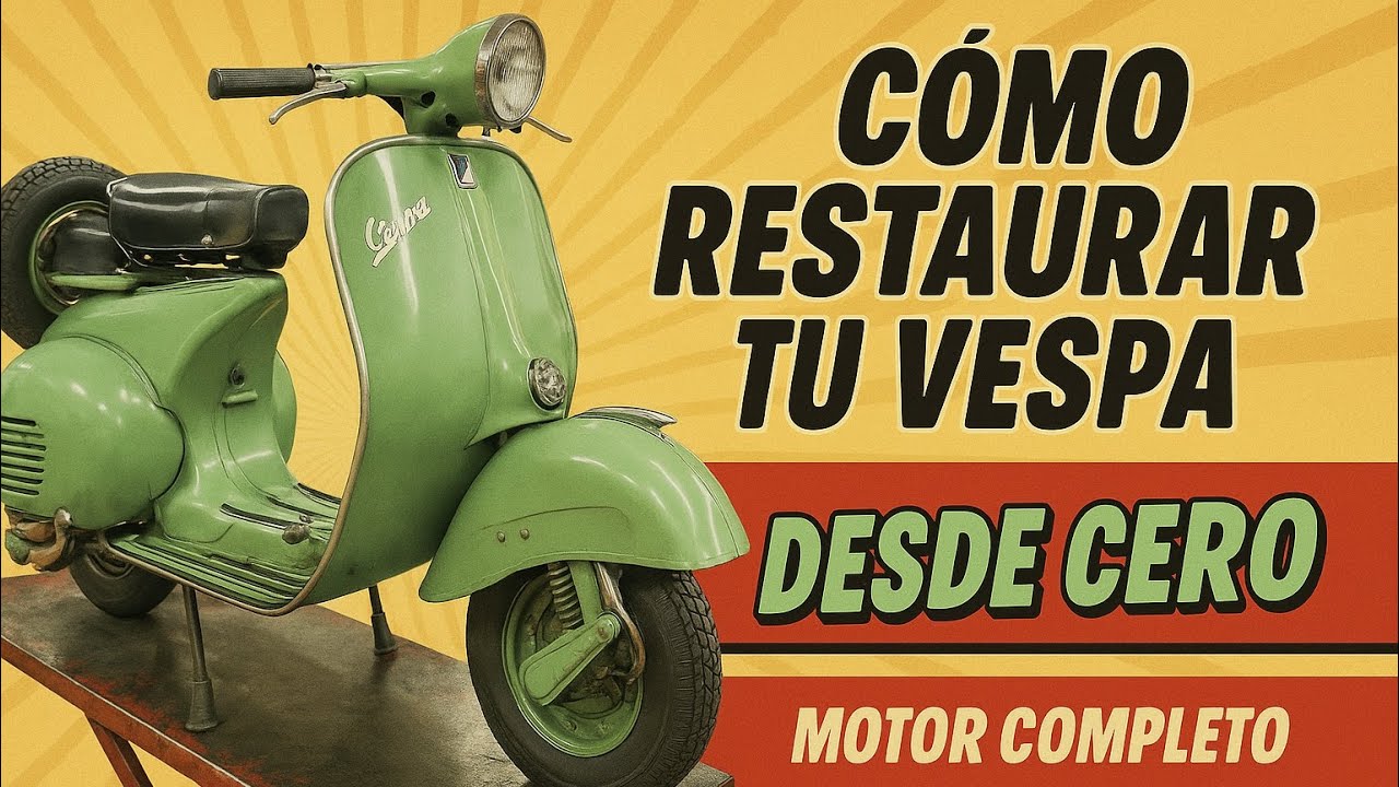 Motor vespa faro bajo (BOCOLO)