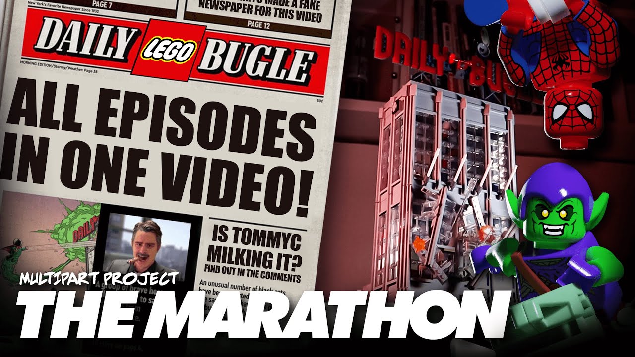 Вам НУЖНО сделать ЭТО с вашим LEGO Daily Bugle!! [МАРАФОН]