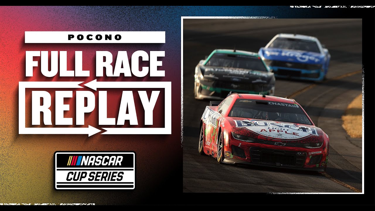 2025 NASCAR Cup Series Full Race: The Great American Getaway 400 | Pocono Raceway