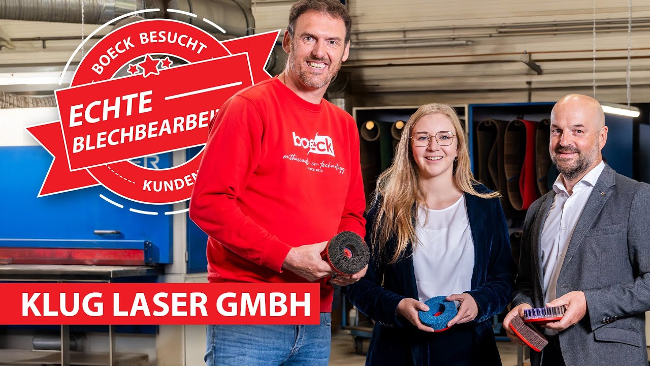 Klug Laser GmbH - Echte Blechbearbeiter - boeck besucht Kunden