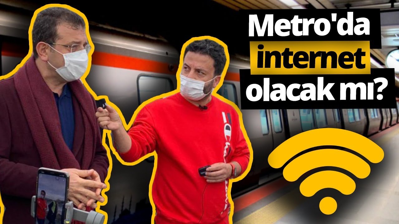 Metrolara internet ne zaman geliyor? İmamoğlu'na sorduk!