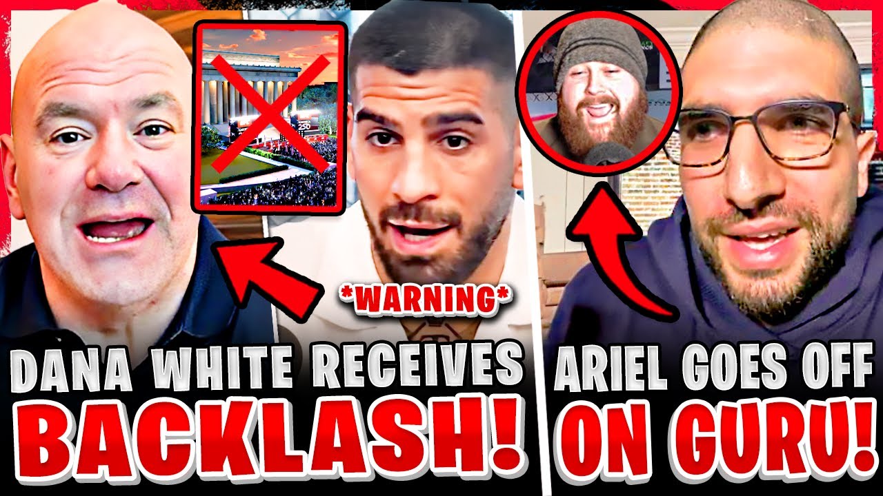 Dana White RECEIVES MAJOR BACKLASH! Ariel Helwani FIRES BACK at MMA Guru! Ilia Topuria WARNING!