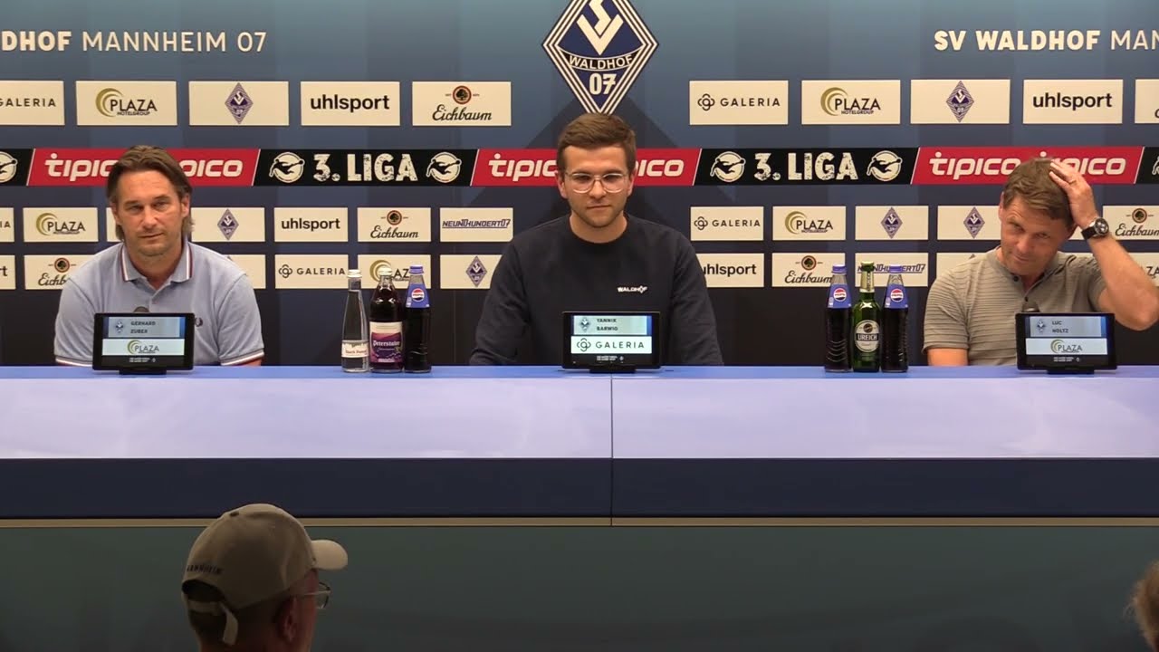 Die Vorstellungspressekonferenz mit Luc Holtz