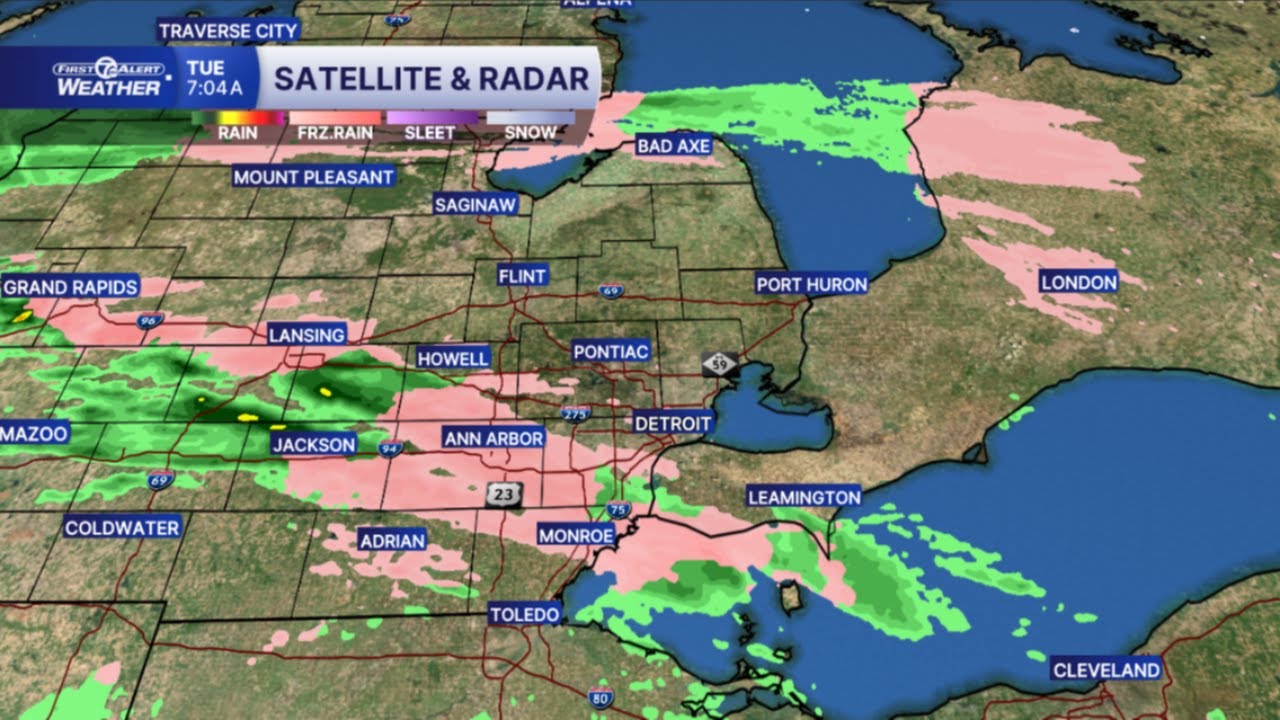 Tuesday morning freezing rain