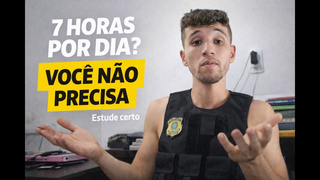 Você NÃO Precisa Estudar 7 Horas Por Dia