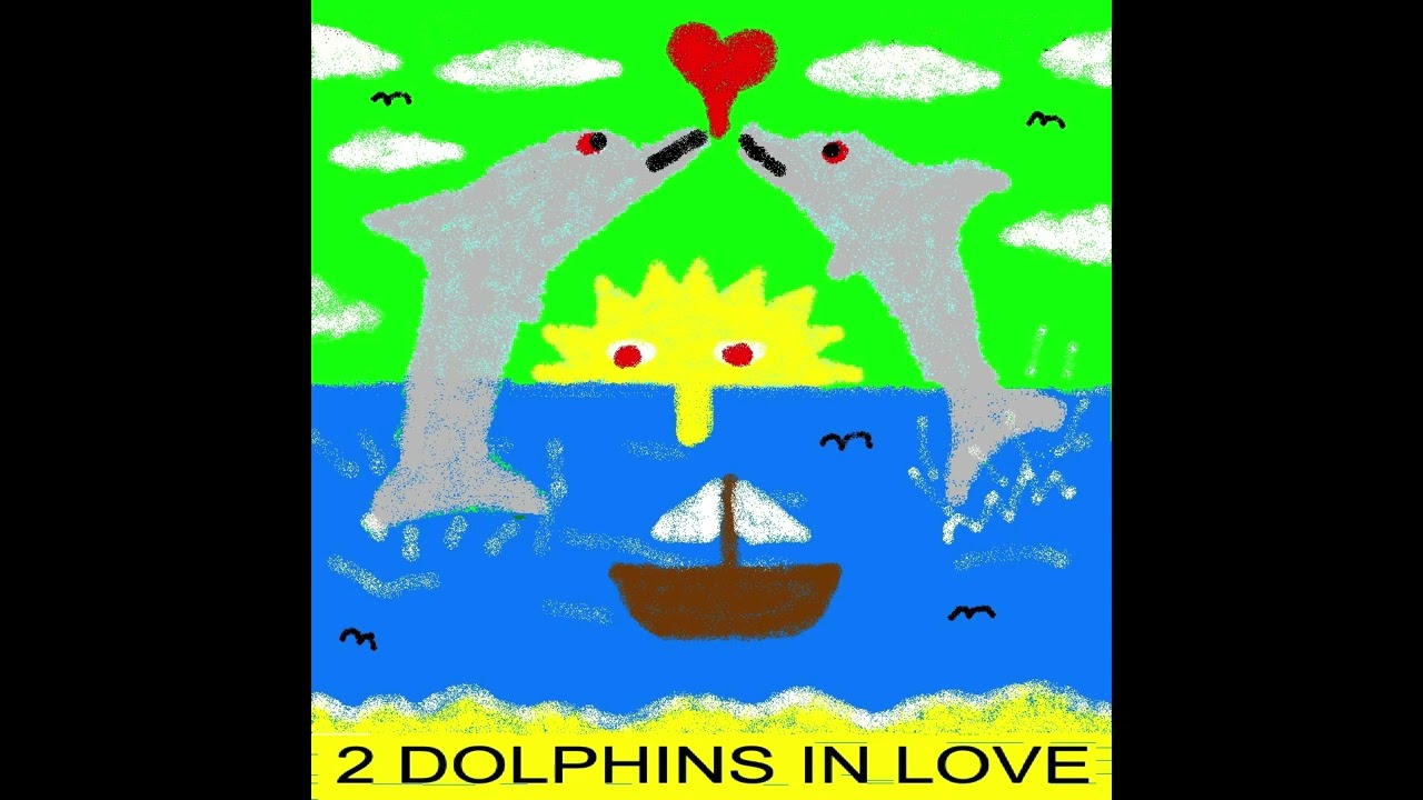 frog power - 2 dolphins in love