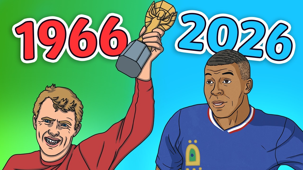 The Men's World Cup Timeline | Explained for Kids ⚽🏆 #SummerOfGoals