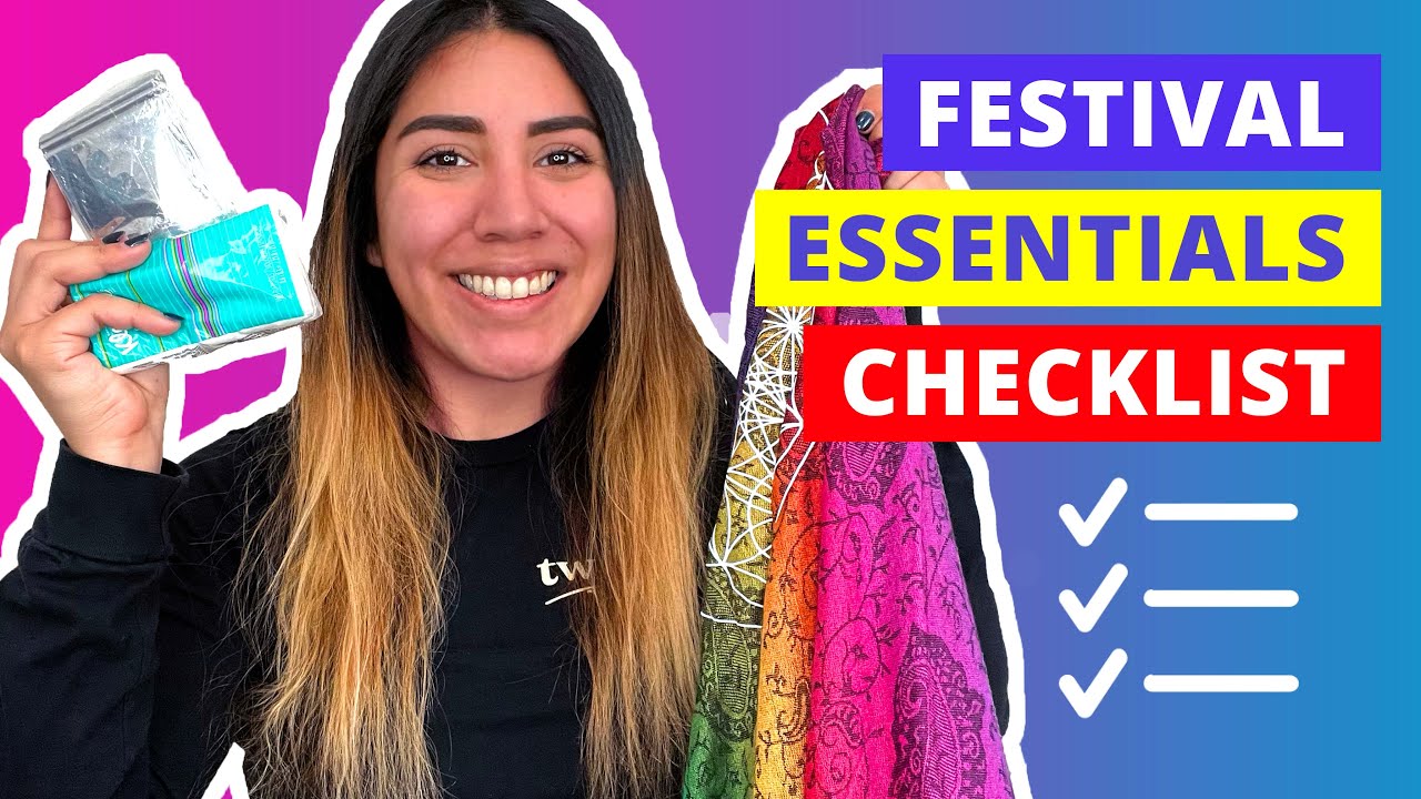 What to Bring to a Music Festival in 2022 | EDC, Tomorrowland & more!