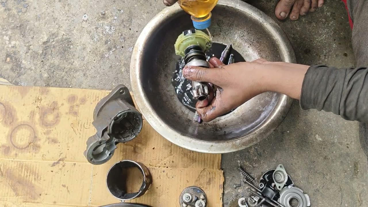 MAHINDRA MAXXIMO STARTER MOTOR SERVICE 