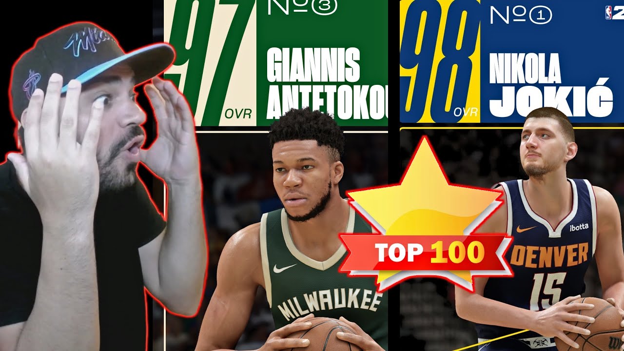 REACTING TO THE TOP 100 NBA Players in NBA 2k26 According to NBA 2K