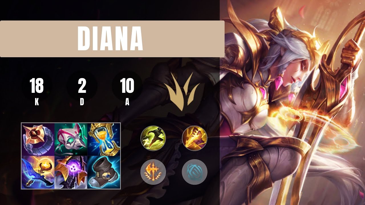 Diana Jungle vs Zed - EUW Challenger Patch 26.02