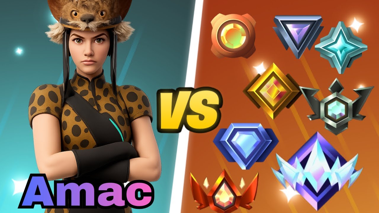 I 1v1*EVERY* fortnite rank and win…