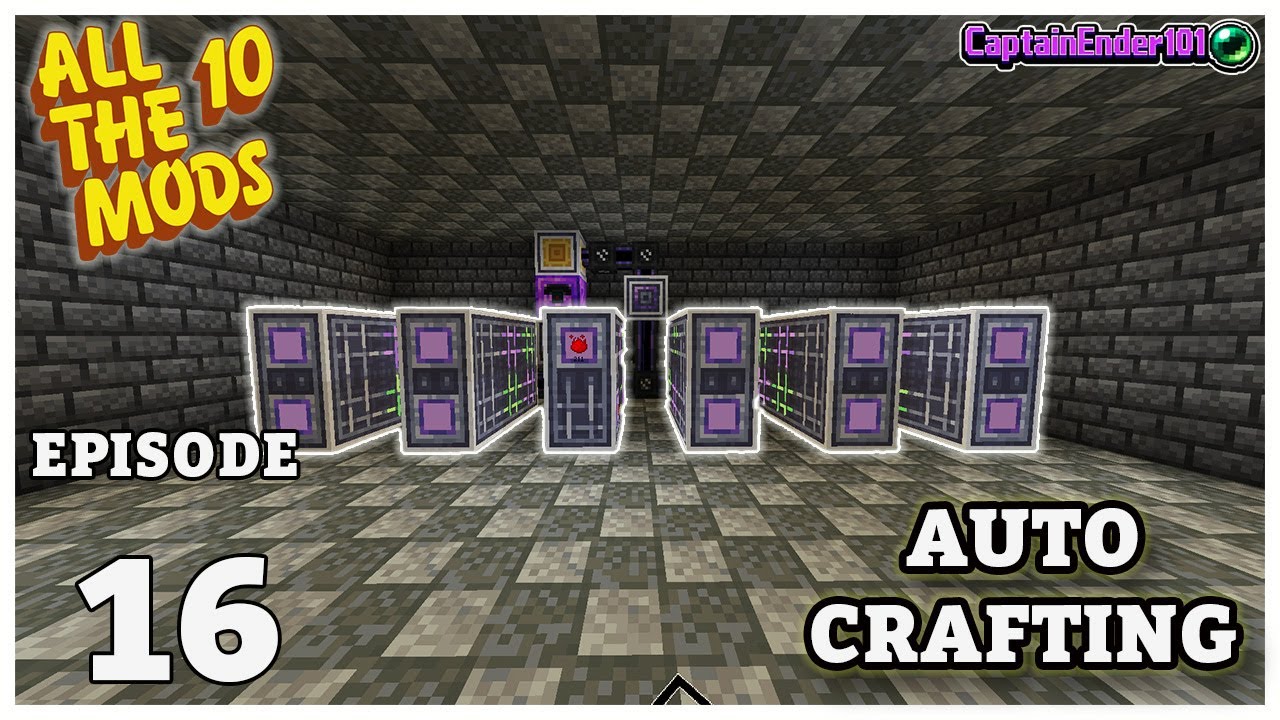 ATM 10 | Stepping Up Our Crafting Game With Autocrafting (Episode 16)