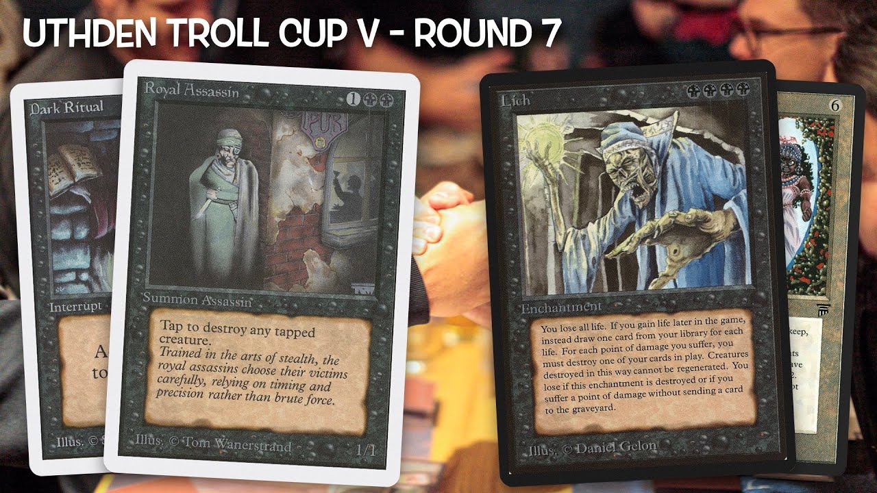 Комбо &laquo;Моно Блэк против UB Лича&raquo;, 7-й раунд UTC V | OS Magic the Gathering #mtg9394 776