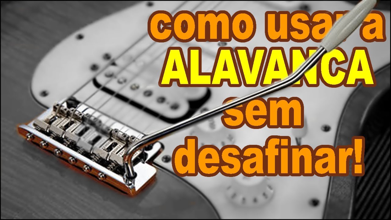 Como Manter a guitarra afinada quando usar a alavanca!