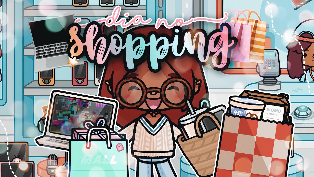 Dia no shopping: compras e consulta 💻🛍 * com voz 🎙 *| Mary toca 🎀💕