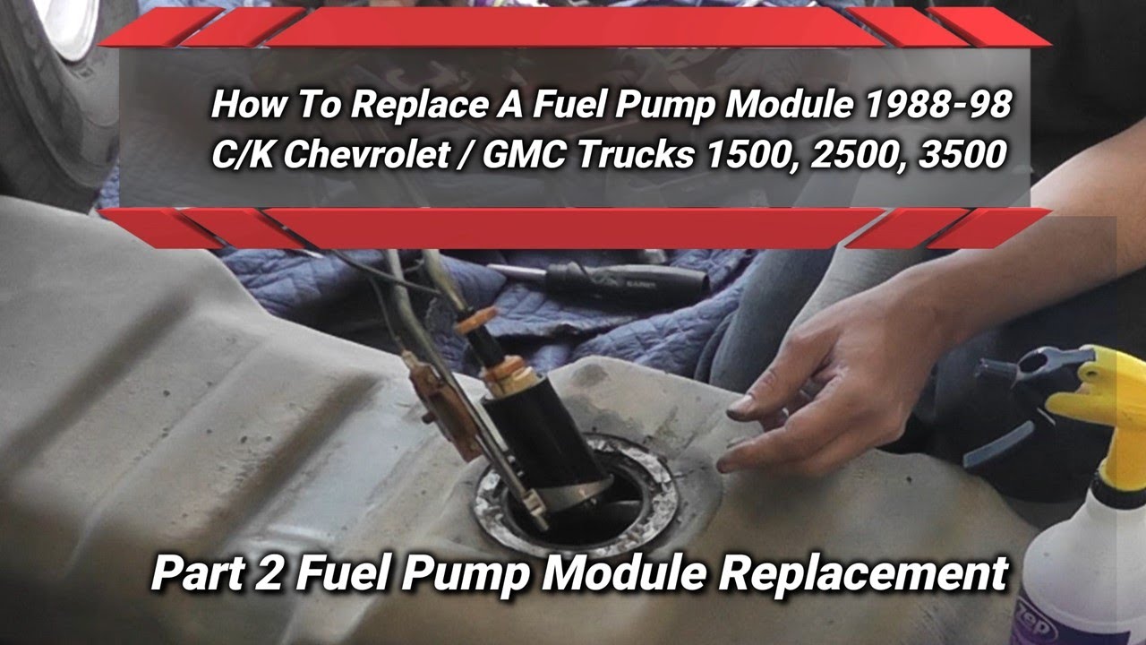 How To Replace A Fuel Pump | Pt 2 Pump Sending Unit Removal & Install Chevy GMC 5.7L Vortec Trucks