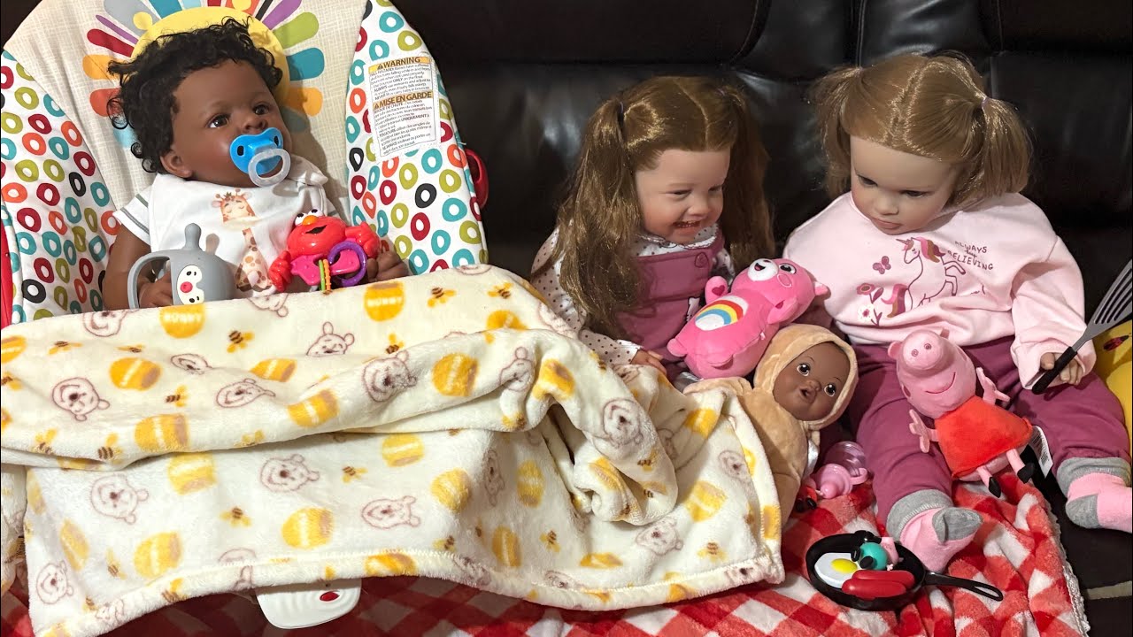 AFTERNOON ROUTINE WITH MY REBORN DOLLS* GRACIES LOST SQUISH MELLOW #rebornroleplay 