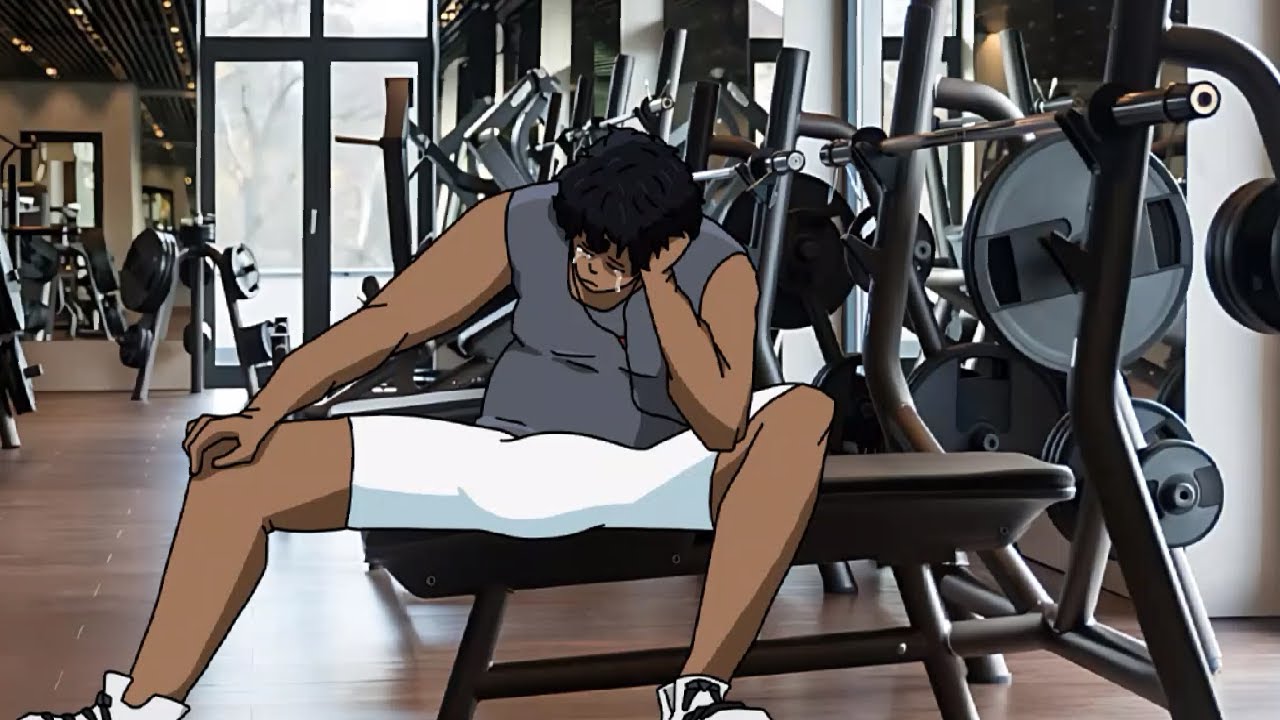 Grifvoid se humilla solo en el gym