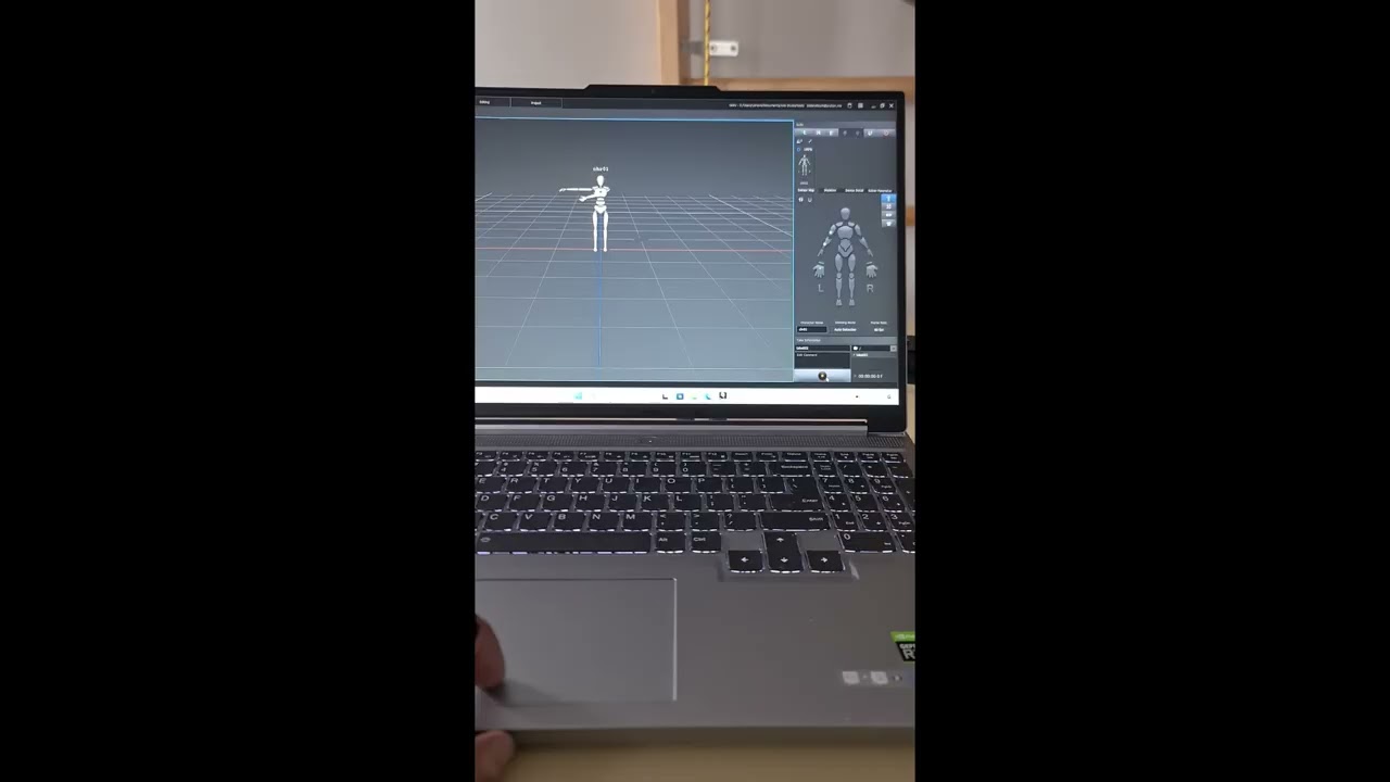 pierwsze uruchomienie Perception Neuron 3/Axis Studio - test 3 czujnik&oacute;w