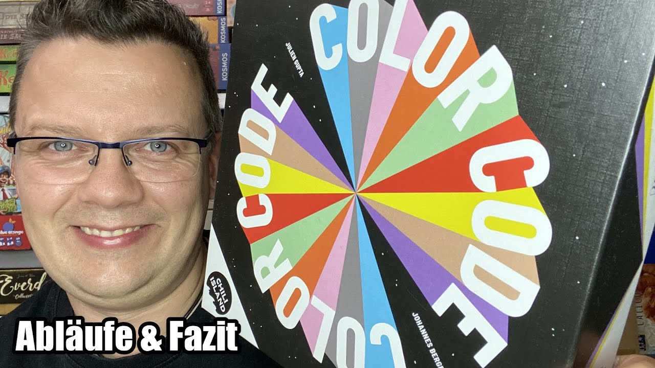 Color Code (Chili Island) ab 10 Jahren - ungewöhnliches Teamspiel mit Farben für bis zu 18 Personen