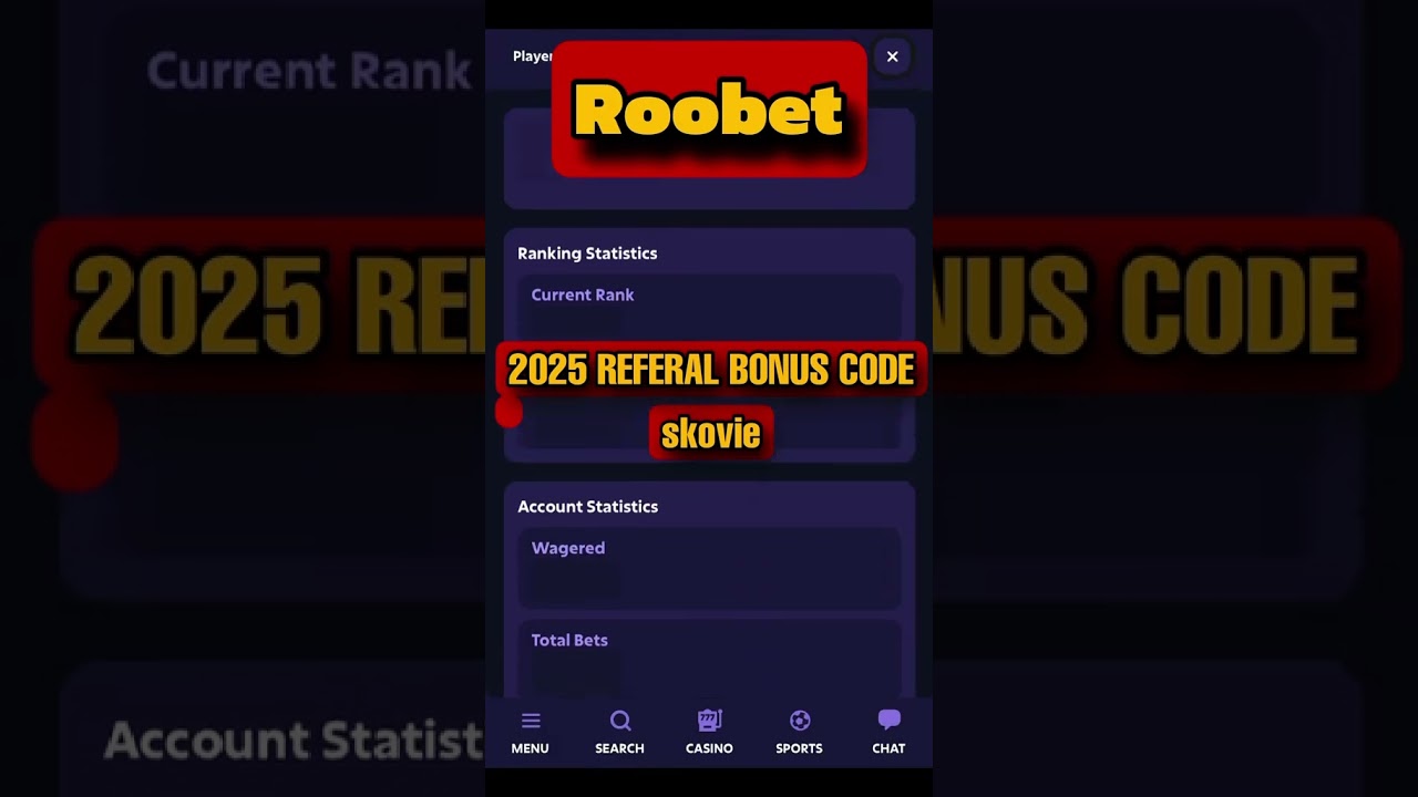 Roobet referral code 2025